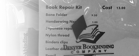 Comprehensive Bookbinding Tool Kit